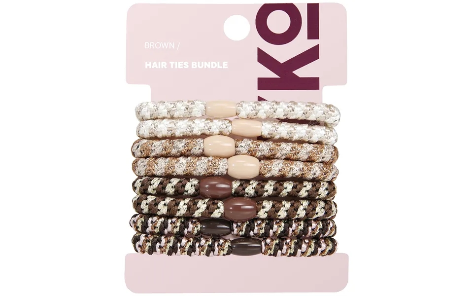 By Lyko Hair Ties Bundle Brown