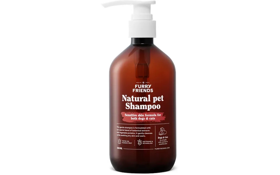 Furry Family Natural Pet Shampoo 500 Ml
