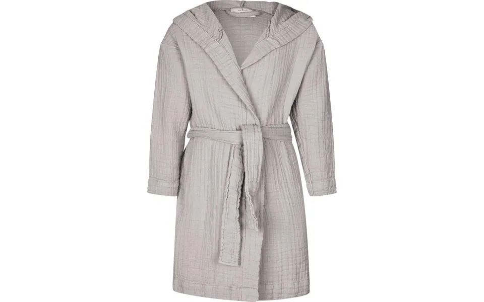 Lille Kanin Bathrobe Muslin Brown Smoke 1-2 Year