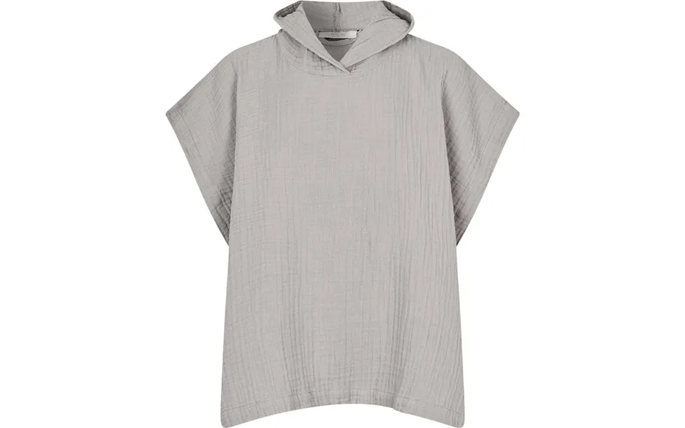 Lille Kanin Poncho Muslin Brown Smoke 1-3 Year