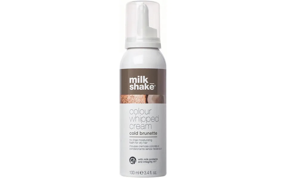 Milk Shake Colour Whipped Cream Cold Brunette
