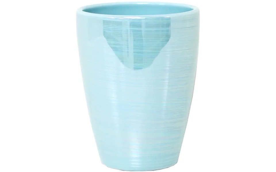 Palmetten Tandbørstekrus Keramik Turkis