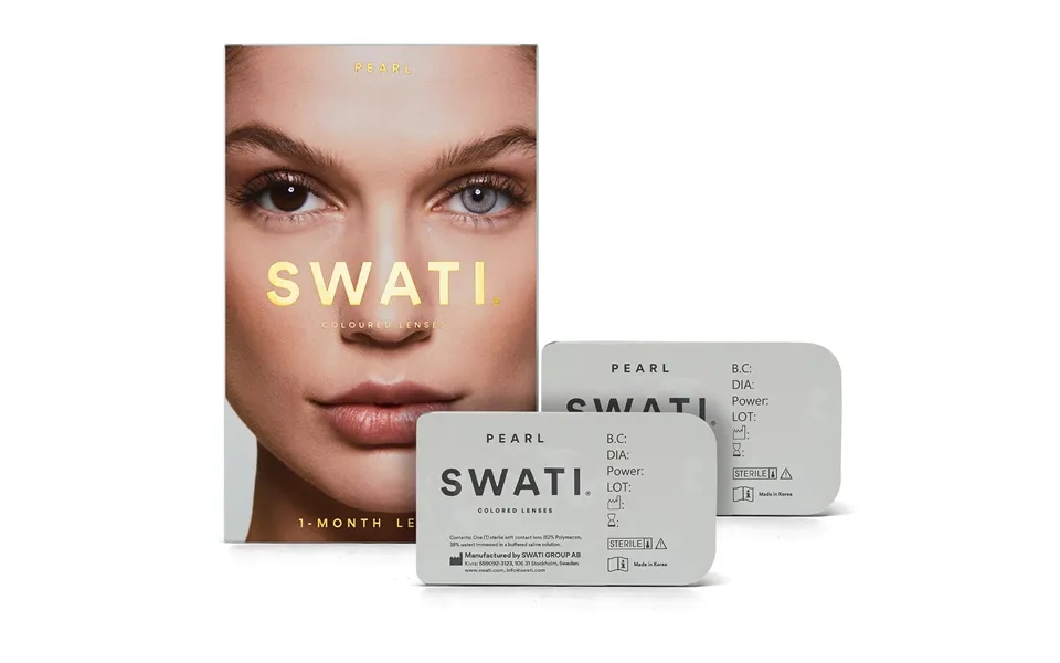 Swati Cosmetics 1 Month Lenses Pearl