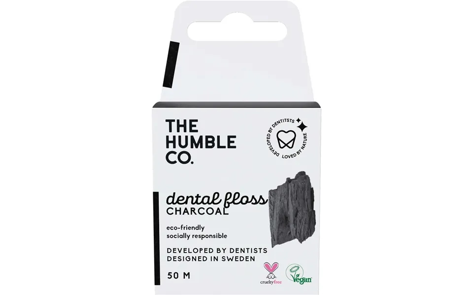 The Humble Co. Dental Floss 50m Charcoal