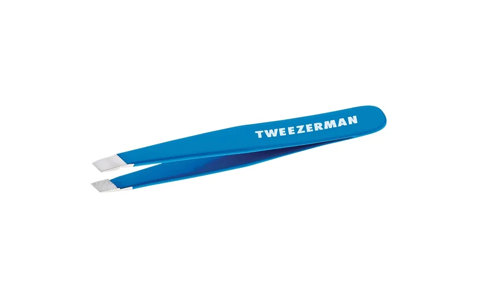 Tweezerman Mini Slant Tweezer Bahama Blue