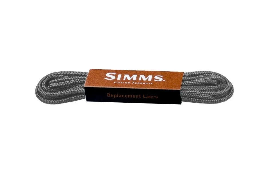 Simms Replacement Laces-pewter