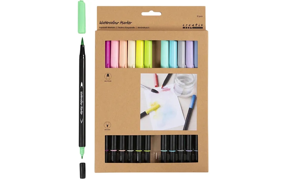 Akvareltusch - Pastel