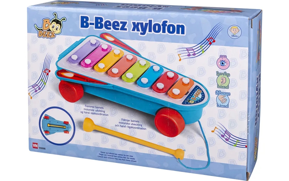 B Beez Xylofon På Hjul