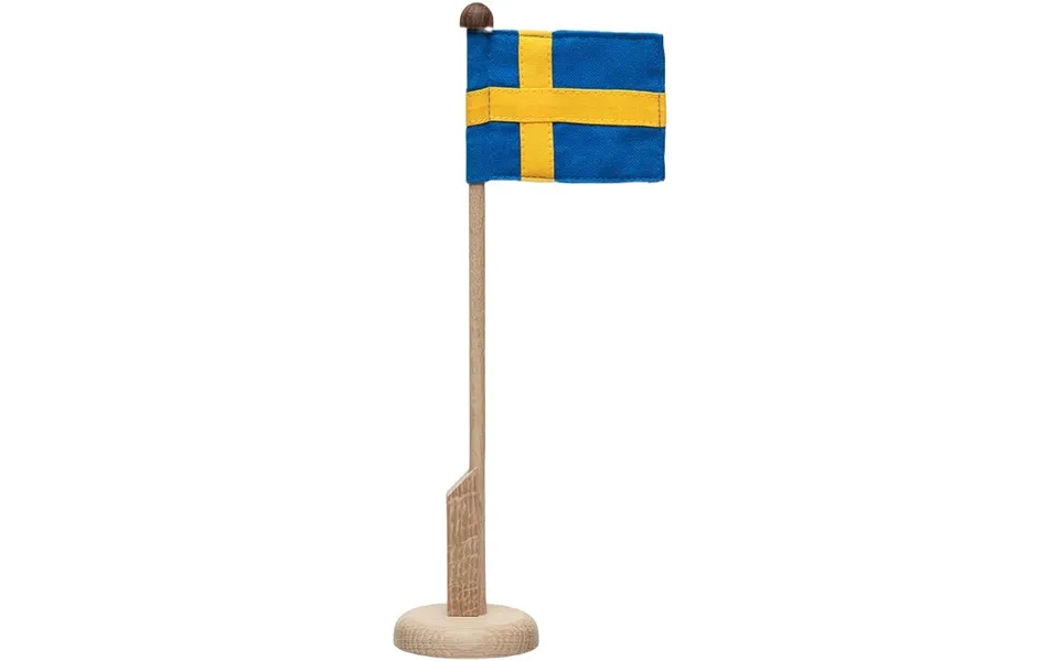 Bordflagstang Med Svensk Flag