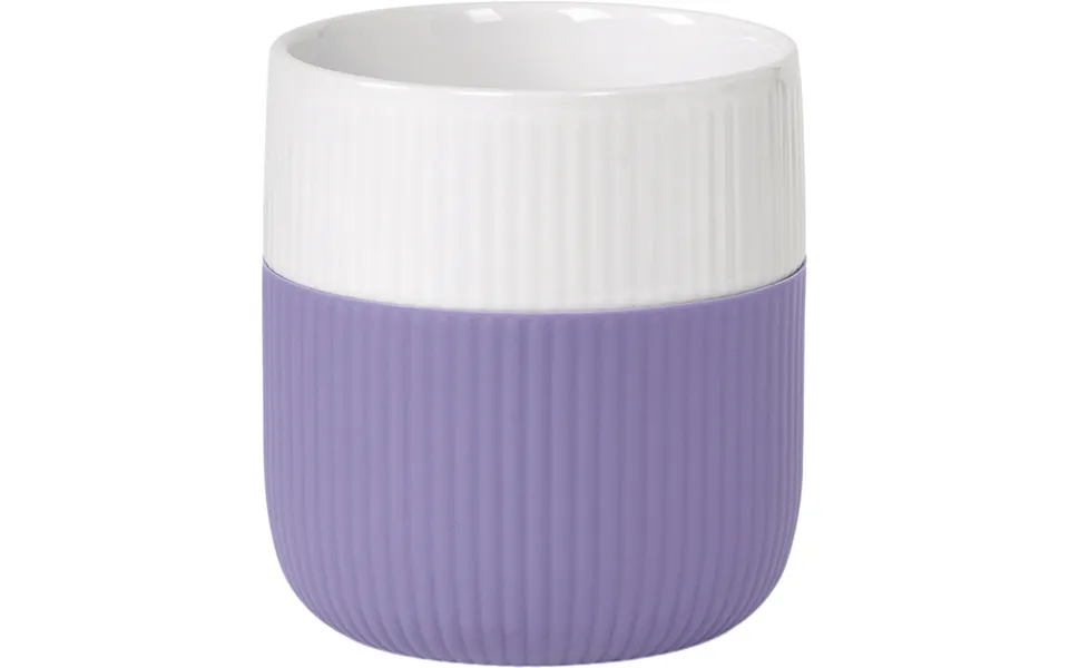 Fluted Contrast Mug 35cl Wisteria