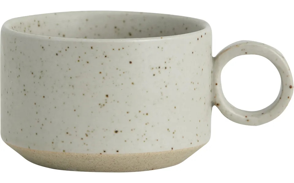 Grainy Tea Cup W. Handle - Sand