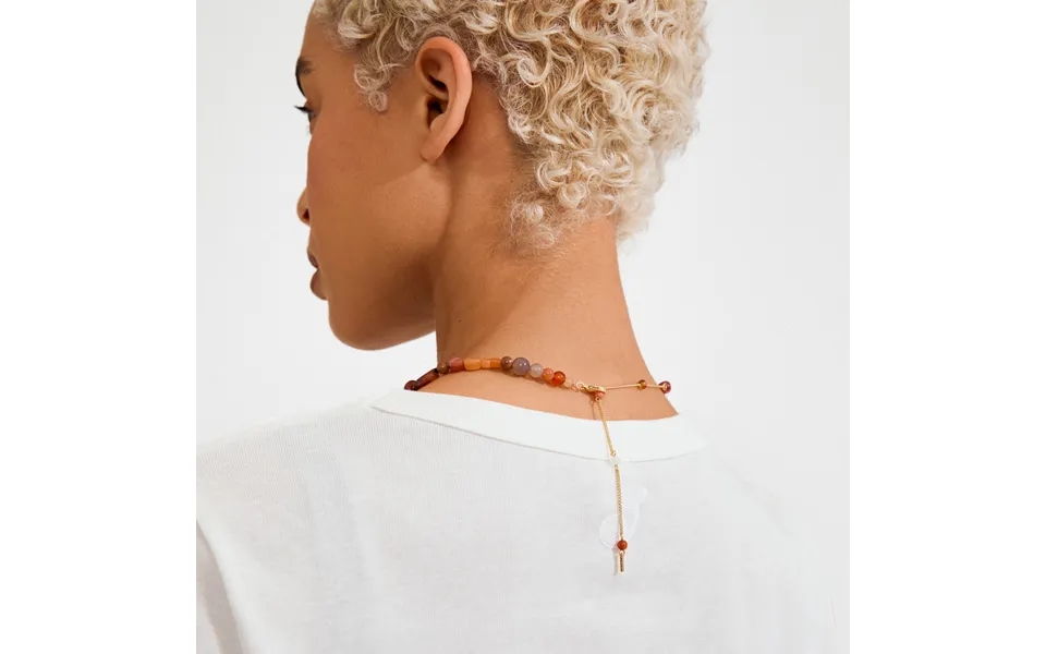 Iris Halskæde Guldbelagt Multi