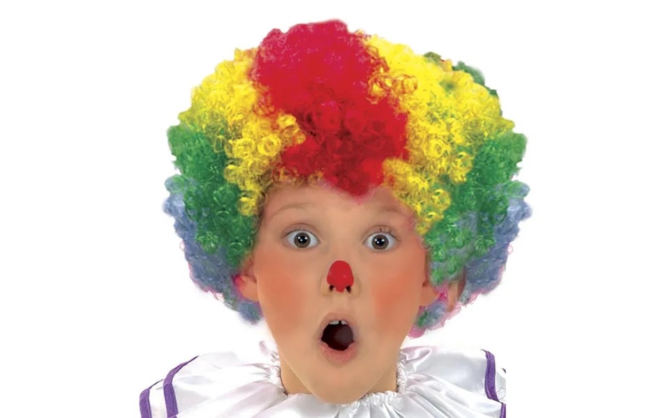 Klovneparyk Multifarvet