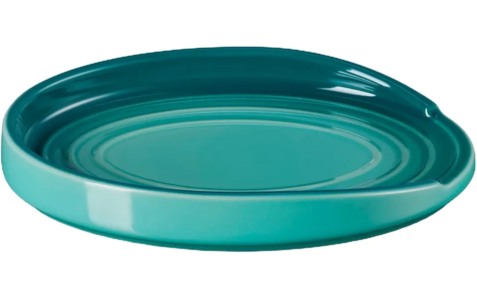 Le Creuset Signature Stentøj Oval Grydeskeholder Bleu Riviera