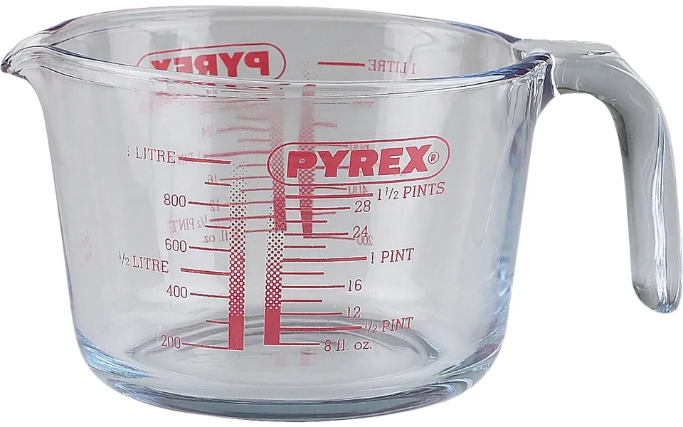 Målebæger 1,0l Pyrex