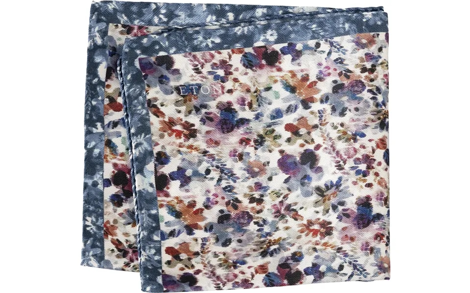 Multi Floral Silk Pocket Square