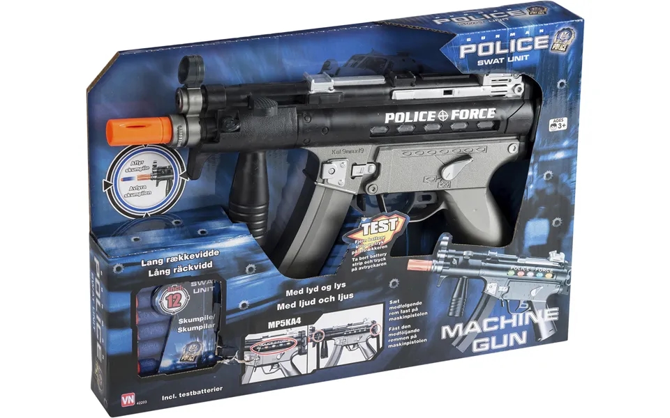 Politi Mashinegun B Opil