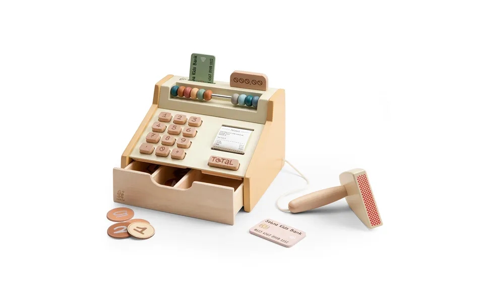 Sebra Kasseapparat - Træ