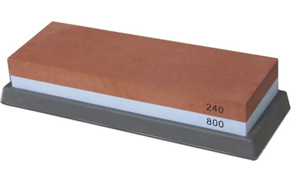 Slibesten Rektangulær 18 X 6 Cm Grå Sten