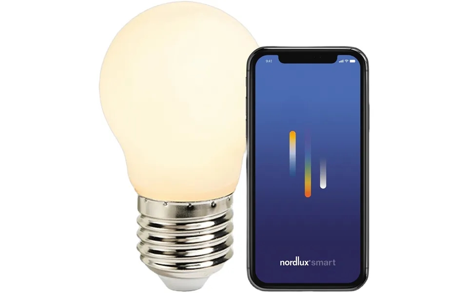 Smart E27 G45 22006500 Kelvin 560 Lumen Pære Hvid