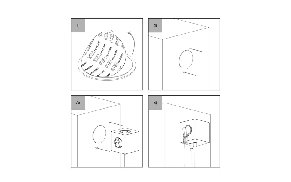 Square 1 Usb-c - 1,8m F Eu