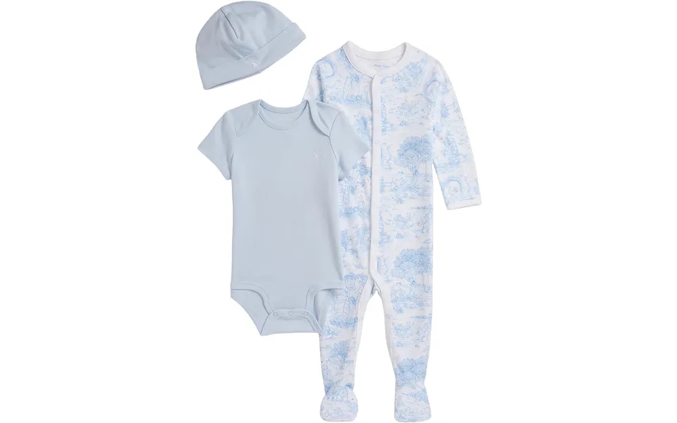 Toile Cotton 3piece Gift Set