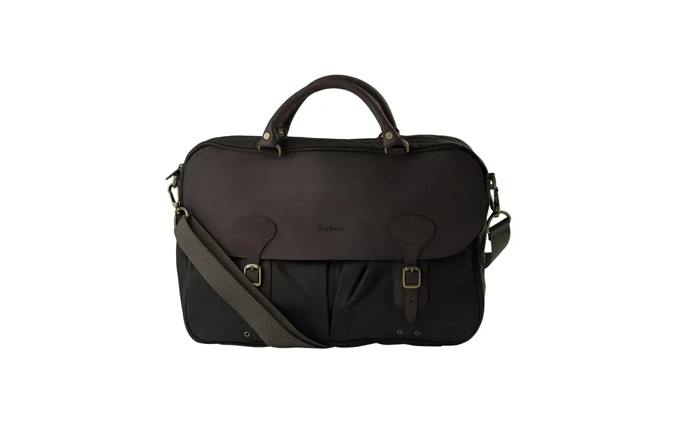 Wax Leather Briefcase