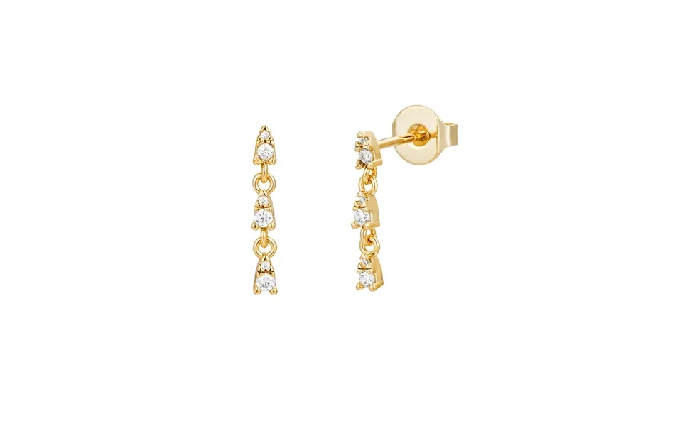 Dazzling Drops Earrings - Gold