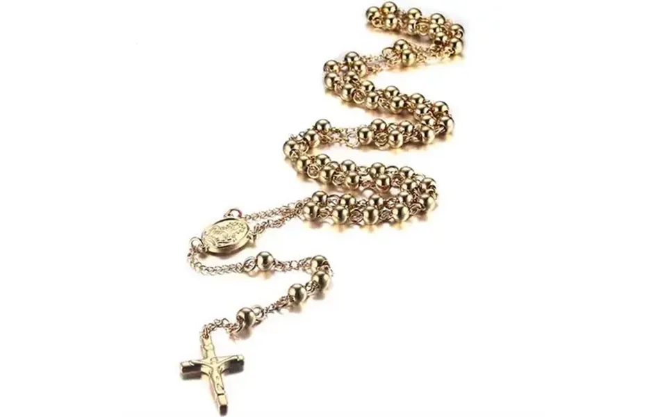 Rosenkrans I Forgyldt Stål.