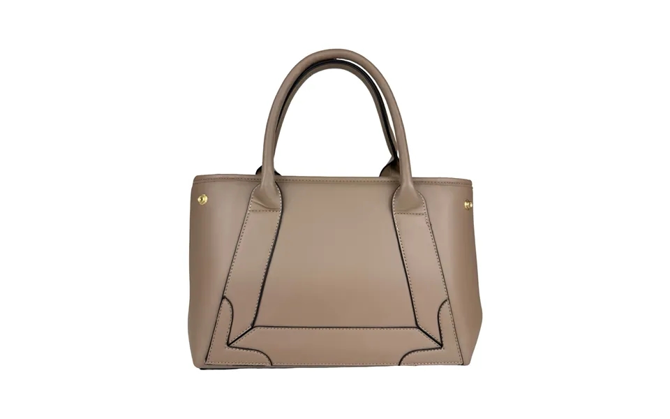 Cecilie Store Håndtaske Beige
