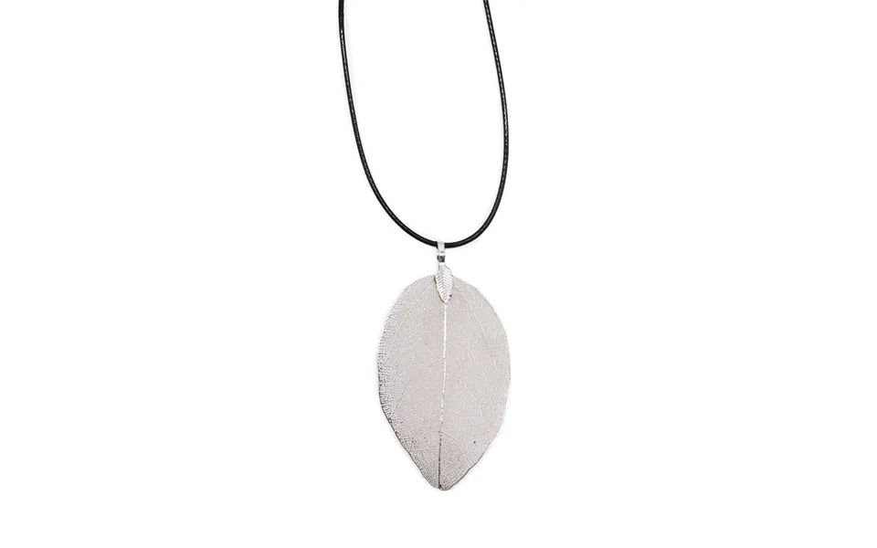 Brave Leaf Sølvhalskæde