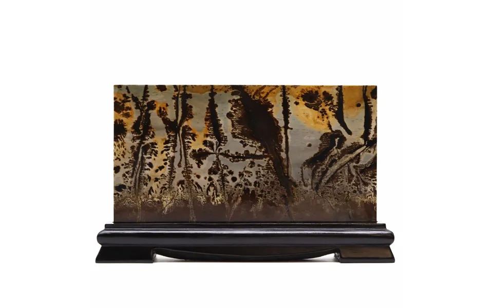 Guohua Billedsten Stort Landskab 150 × 250 Mm Ca. 800 G