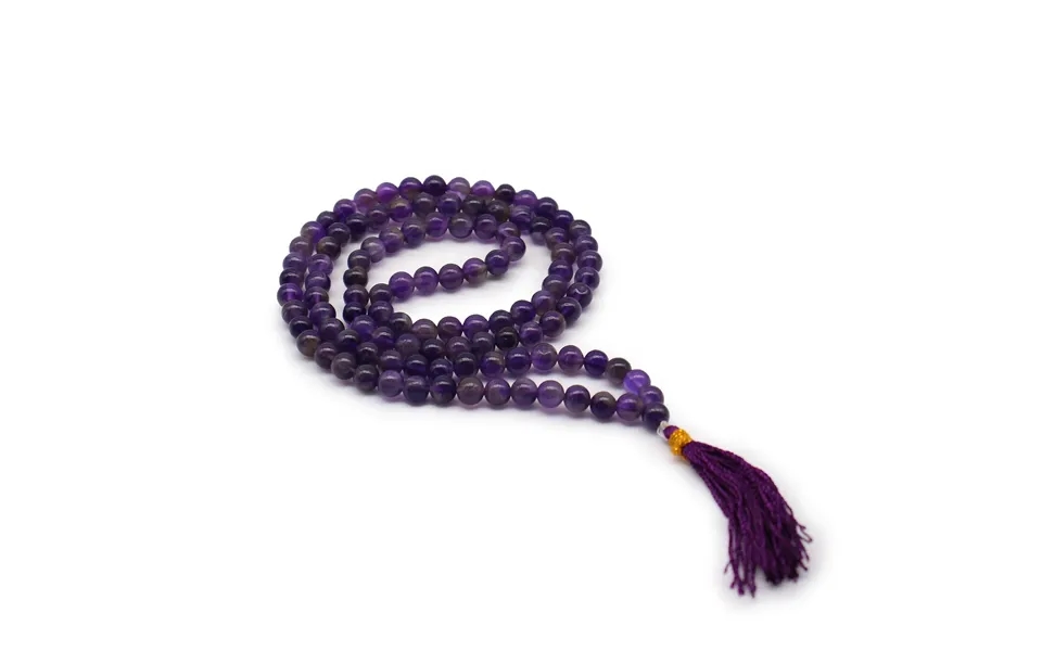 Mala Med 108 Perler Ametyst