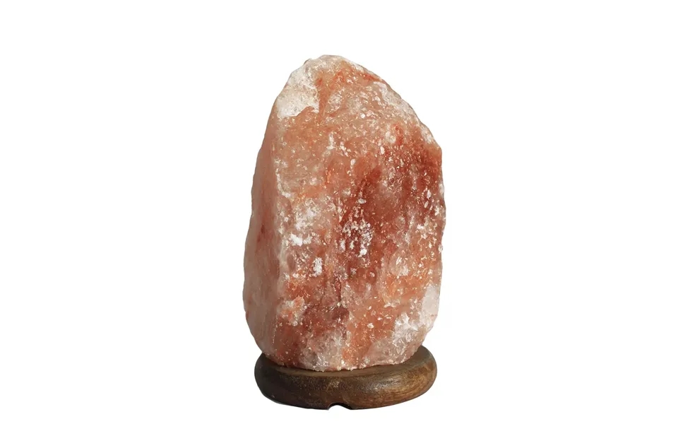Naturlig Saltlampe Med Base Ca. 23 Kg