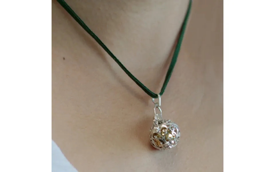 Sølv Engleklokke 18 Mm - Romantisk