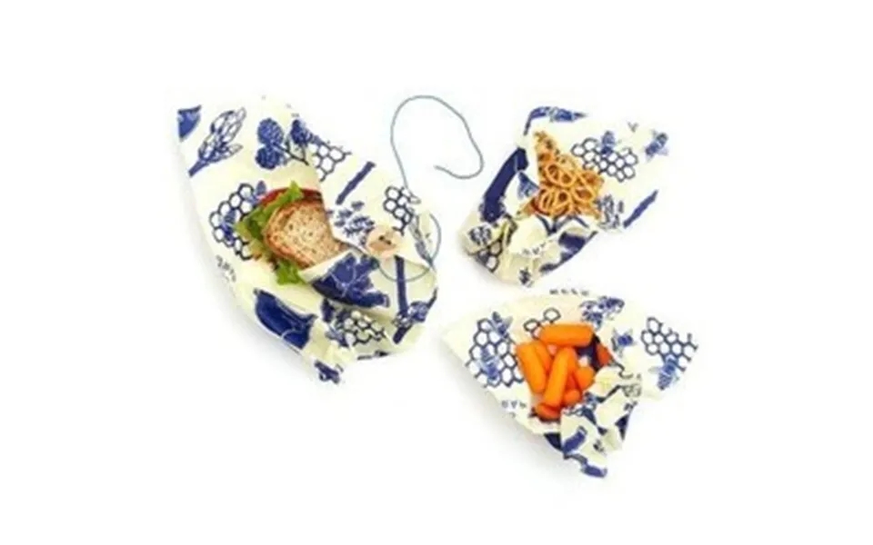 Bee's Wrap Lunch Pack - Bees Bears Print