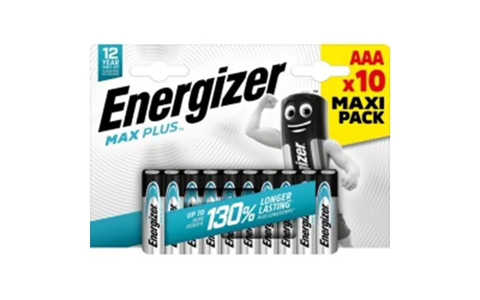 Energizer Max Plus Aaa 10-pack - Batteri