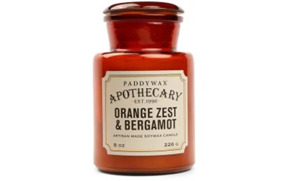 Paddywax Candle Orange Zest Bergamot - Lys