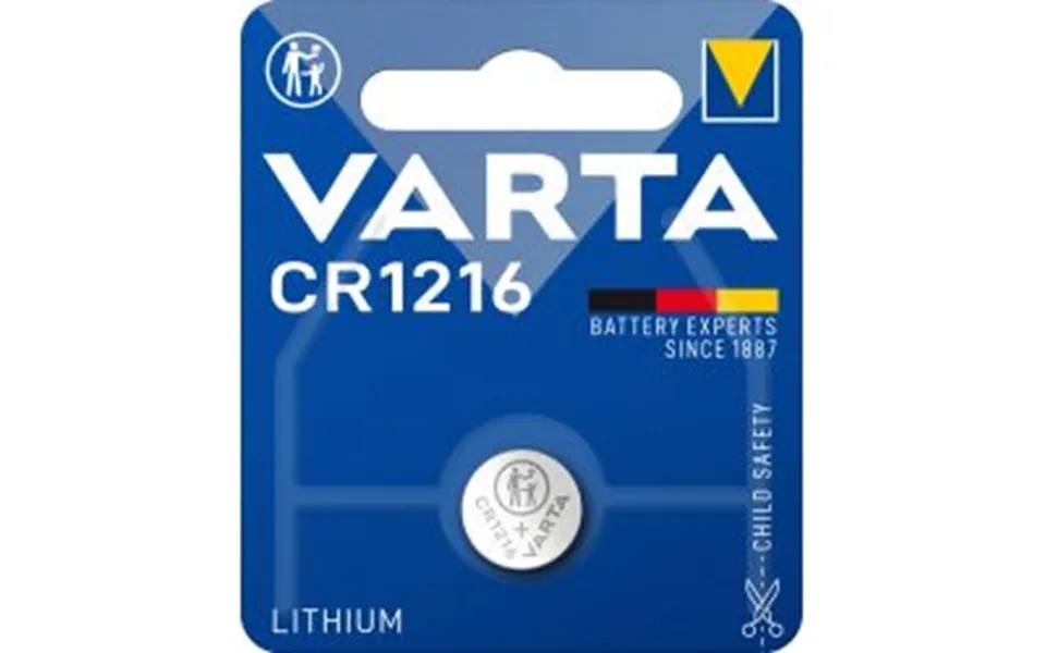 Varta Cr1216 Lithium Coin 1 Pack - Batteri