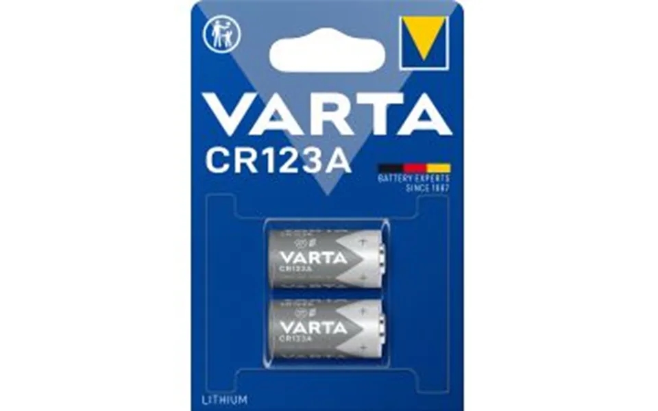 Varta Professional Lithium Cr123a 2 Pack - Batteri