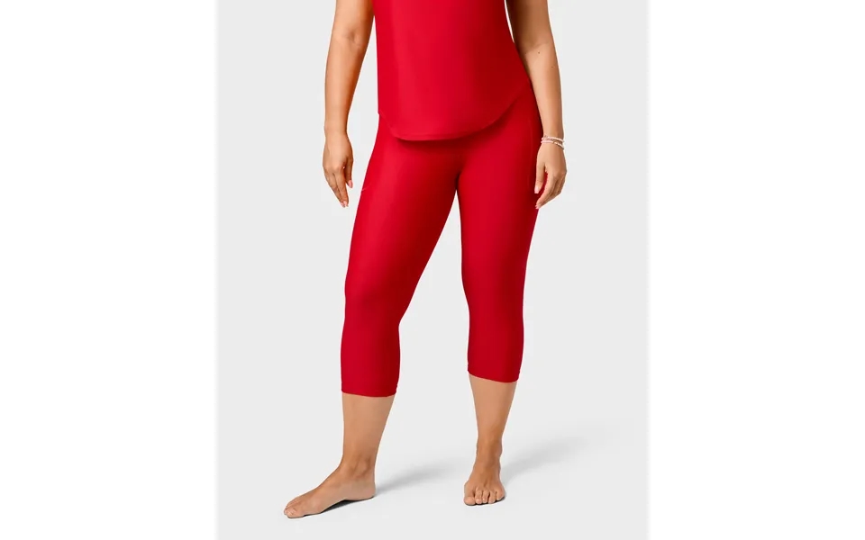 Signature Maroon Capri