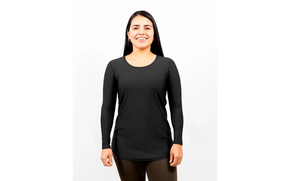 Vigga Fitted Black Long-sleeve - Extra Length