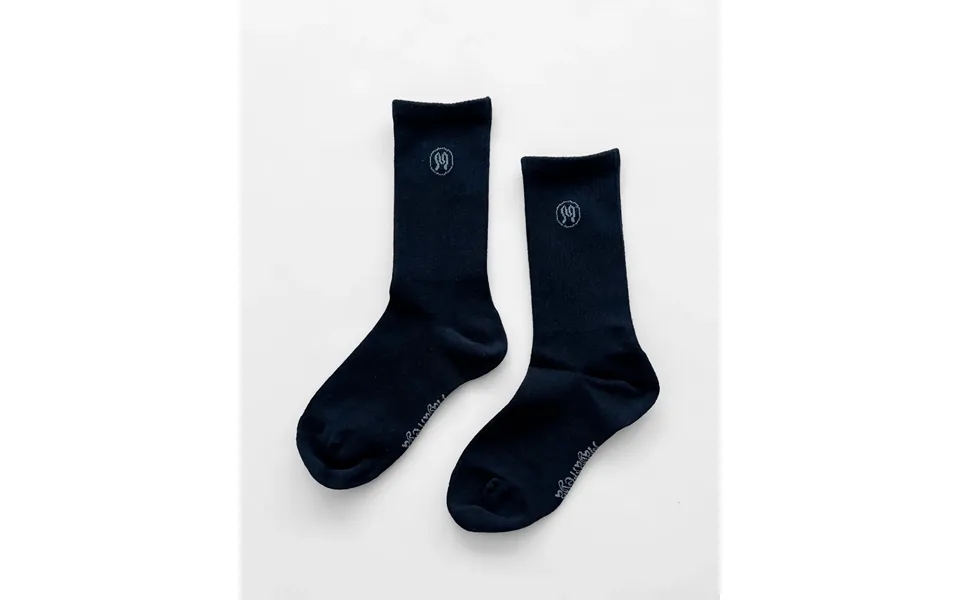 Zoe Deep Blue Socks