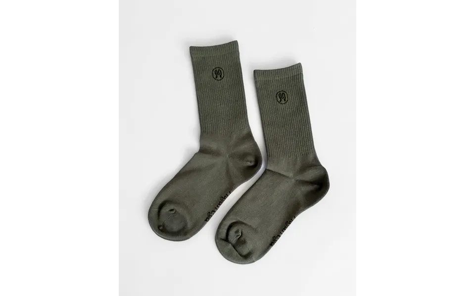 Zoe Dusty Green Socks