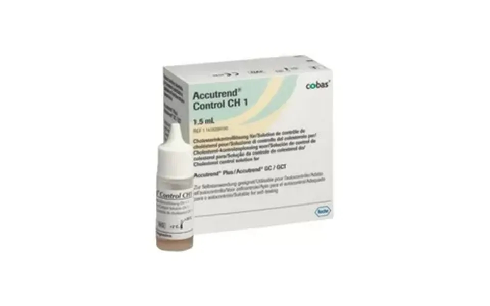 Accutrend Kolesterol Kontrolvæske - 1,5 Ml.