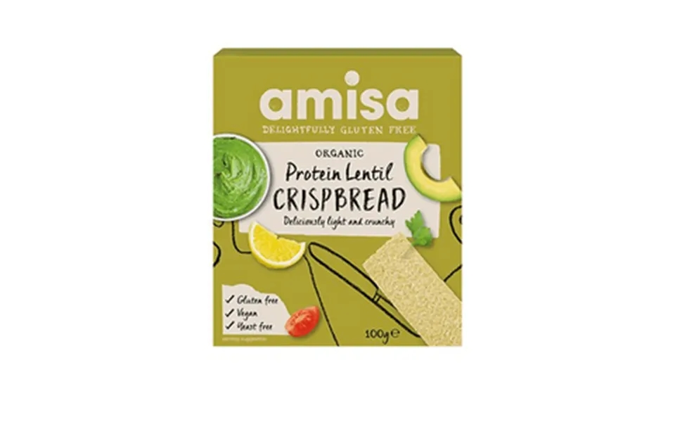 Amisa Knækbrød M. Linser Ø - 100 G