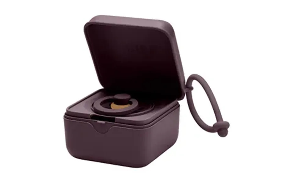 Bibs Pacifier Box Plum - 1 Stk.