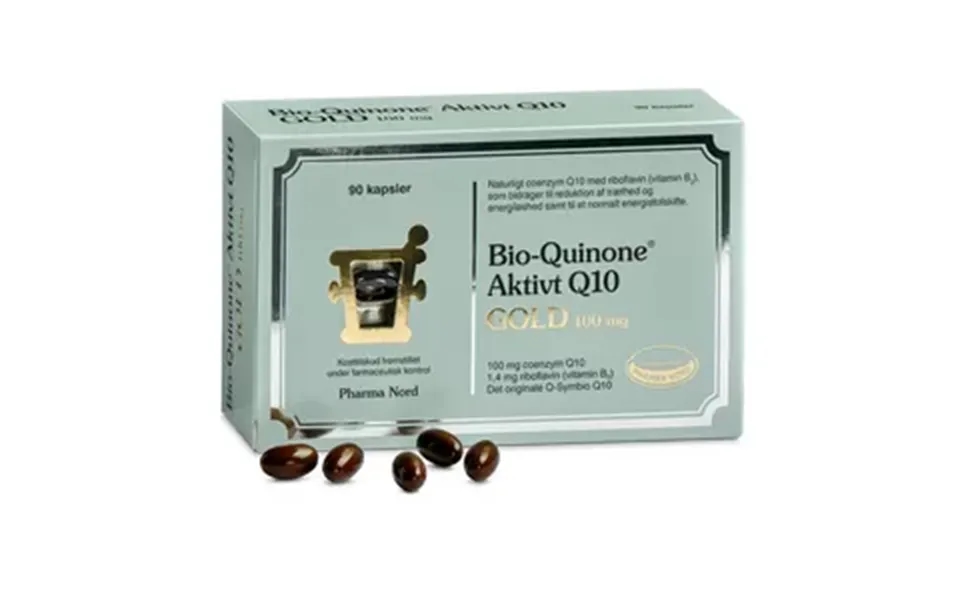 Bio-quinone Aktivt Q10 Gold 100 Mg - 90 Kaps.