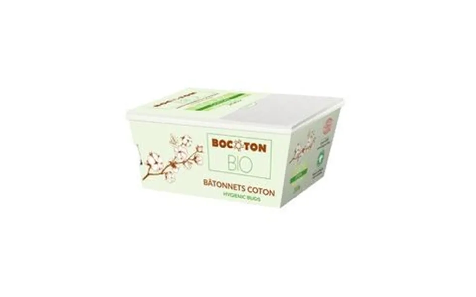 Bocoton Bio Vatpinde Med Papirpind - 200 Stk.