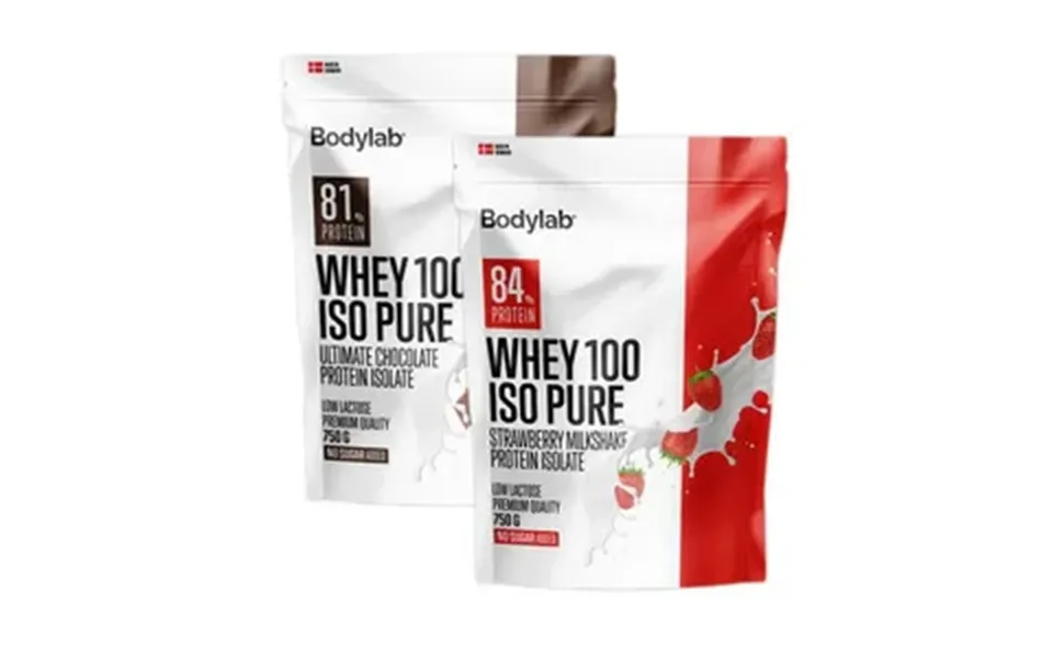 Bodylab Whey 100 Iso Pure - Varianter